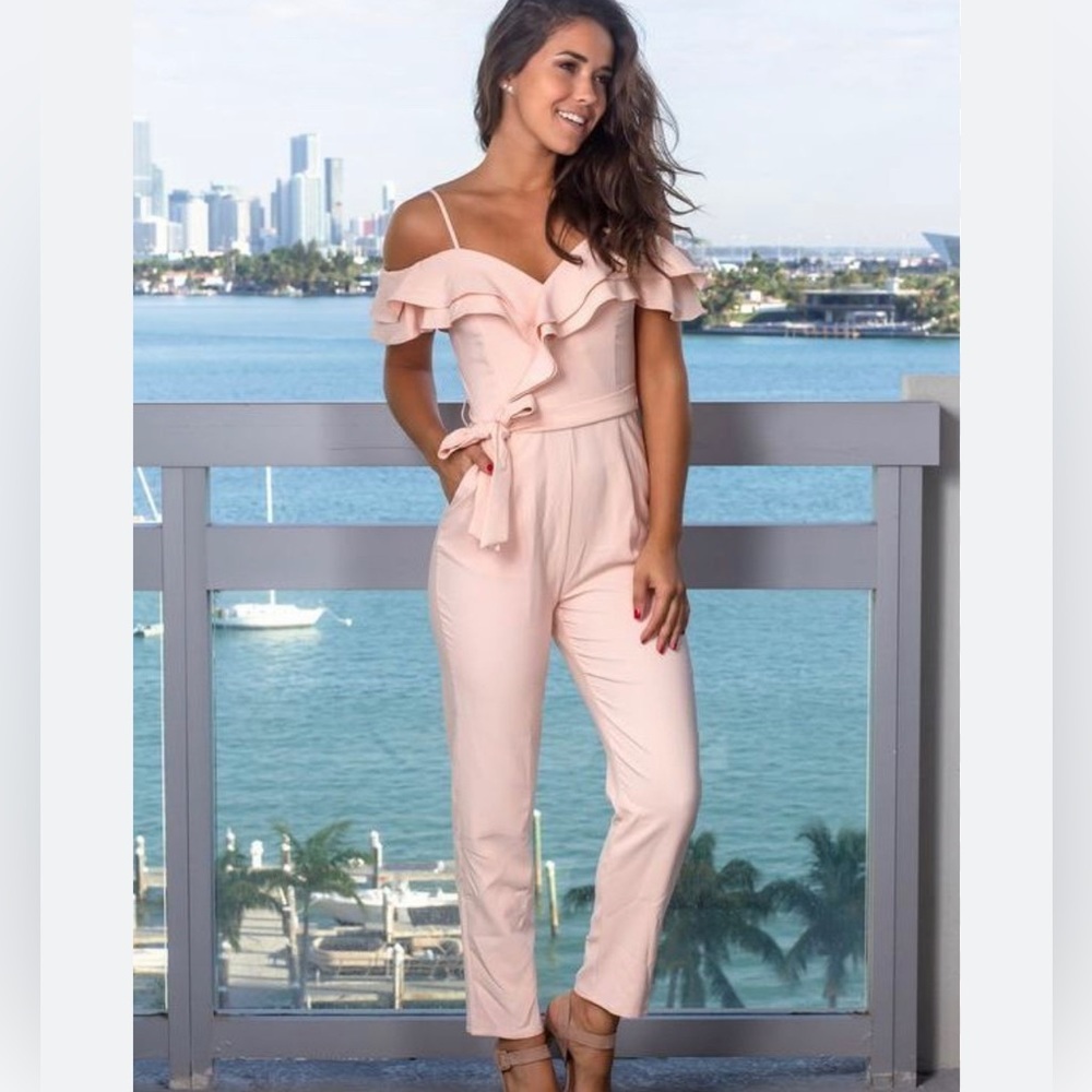 - Main strip jumpsuit size M